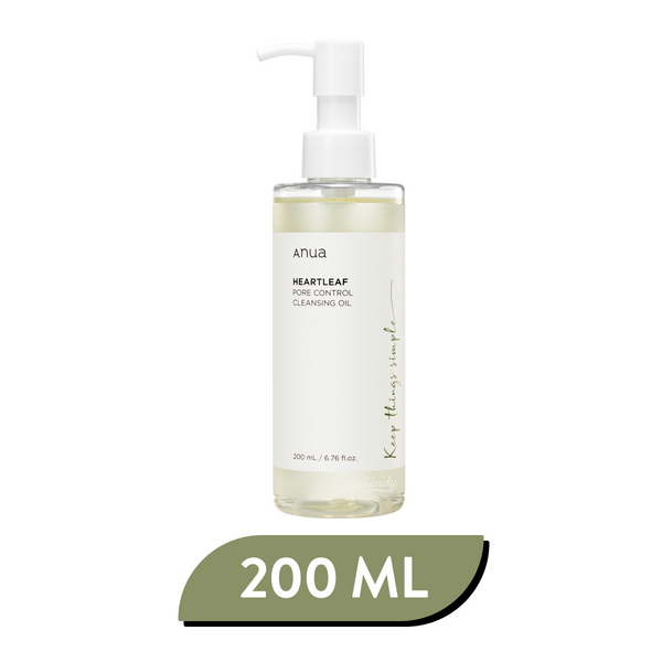 レイア　Anyfatie OIL NA Anua - Heartleaf Pore Control Cleansing Oil (Siyah Beyaz Nokta