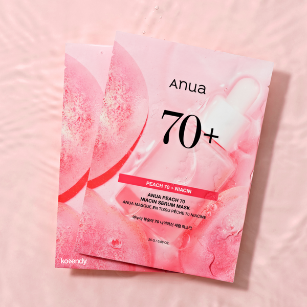 Anua - Niacin Serum Mask (Parlatıcı ve Nemlendirici Şeftali Özlü Niacinamide Serum Maske) 25ml