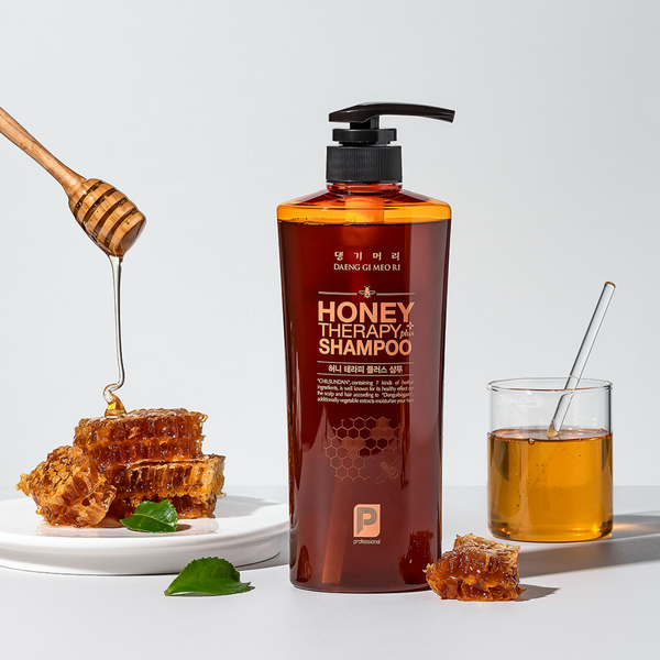 HAYEL G SHAMPOO & HAYEL G ESSENCE　set Daeng Gi Meo Ri - Professional Honey Therapy Plus Shampoo (Saç