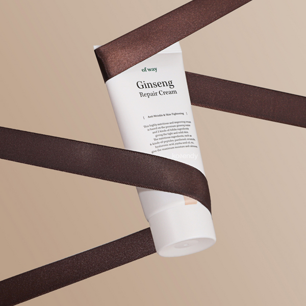 Of Way - Ginseng Repair Cream (Kırışıklık Önleyici Esneklik Koruyucu 5 Çeşit Ginsengli Krem) 80ml