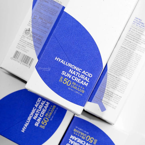 Isntree - Hyaluronic Acid Natural Sun Cream SPF50+ PA++++ (Nemlendirici Fiziksel Filtreli Mat Güneş Koruyucu) 50ml