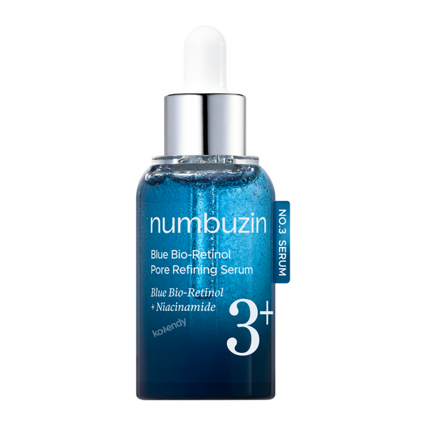 Numbuzin No.3 Blue Bio-Retinol Pore Refining Serum – Korendy