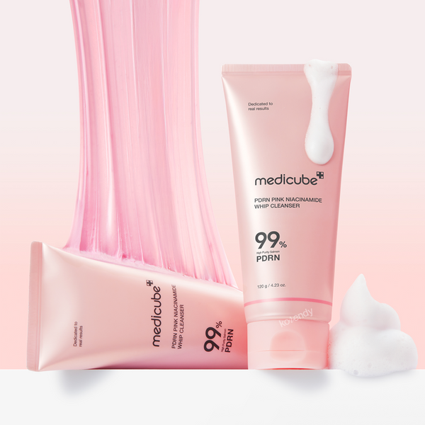 Medicube PDRN Pink Niacinamide Whip Cleanser – Korendy