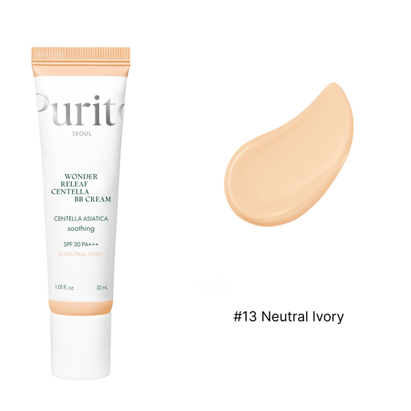 Purito - Wonder Releaf Centella BB Cream SPF30 PA+++ (Yüksek
