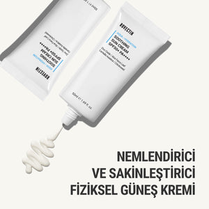 Rovectin - Aqua Soothing Sun Cream SPF50+ PA++++ 50ml (%100 Fiziksel Mineral Filtreli Stres Önleyici Güneş Kremi) 50ml