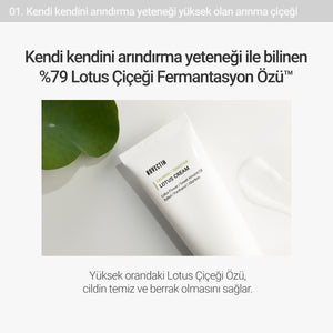 Rovectin - Calming Lotus Cream 60ml (Cilt Hasarına Karşı Koruyucu Lotus Çiçekli  Nem Hapsedici Krem) 60ml