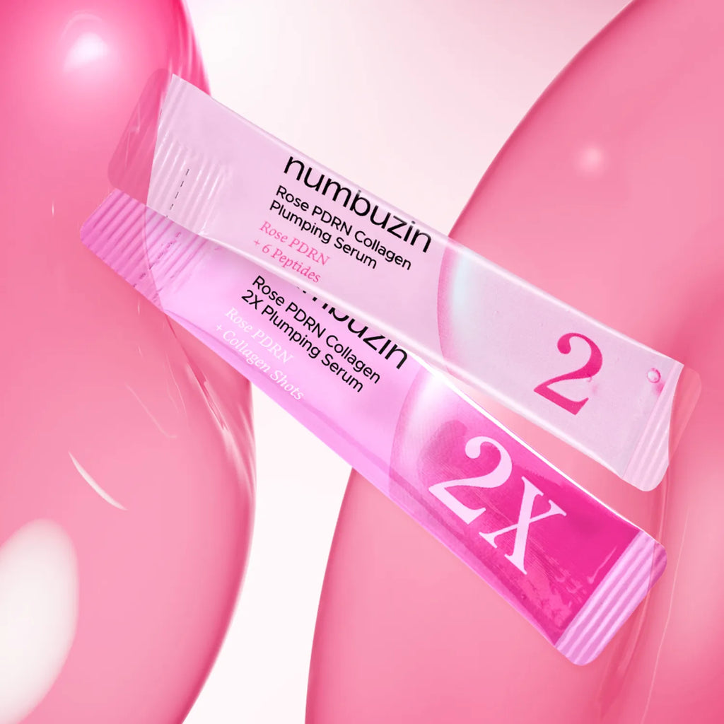 Numbuzin - No.2 Rose PDRN Collagen Plumping Serum Duo 10x 1.2ml