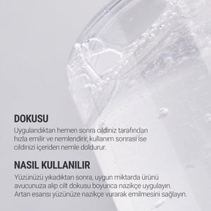 Rovectin - Aqua Hyaluronic Essence (7 Farklı Hyaluronik Asitli Papaya Enzimli Pantenollü Nem Bariyeri Esansı)