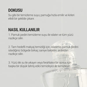 Rovectin - Aqua Deep Cleansing Water (Hyaluronik Asit ve Deniz Sulu Kurutmayan Misel Suyu) 400ml