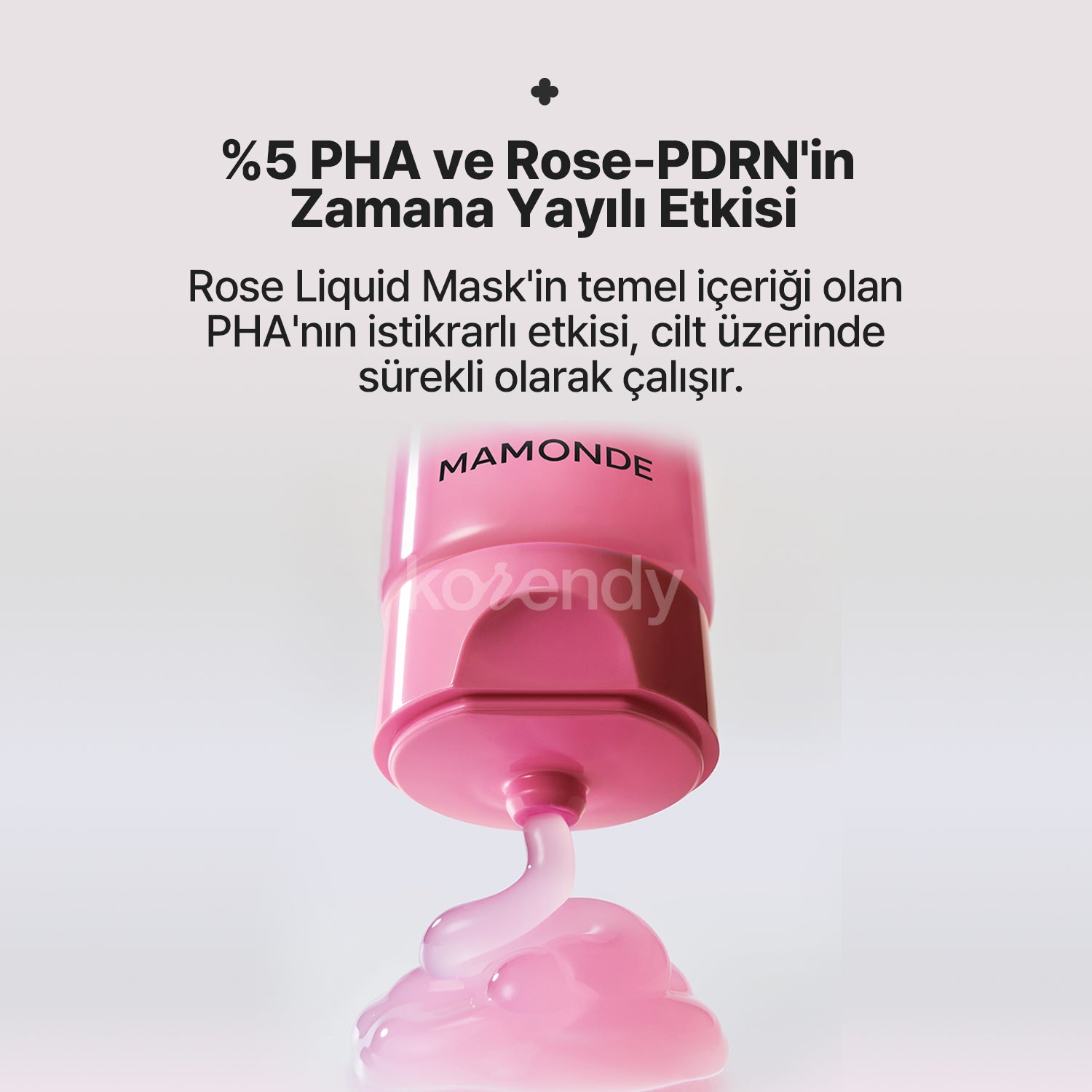 Mamonde - Flora Glow Rose Sleeping Mask (Pürüzsüzlük Koruyucu ve Parlatıcı %5 PHA & Gül PDRN İçeren Jel Uyku Maskesi) 80ml (Sepette %15 ~ %30 Lansman İndirimli)