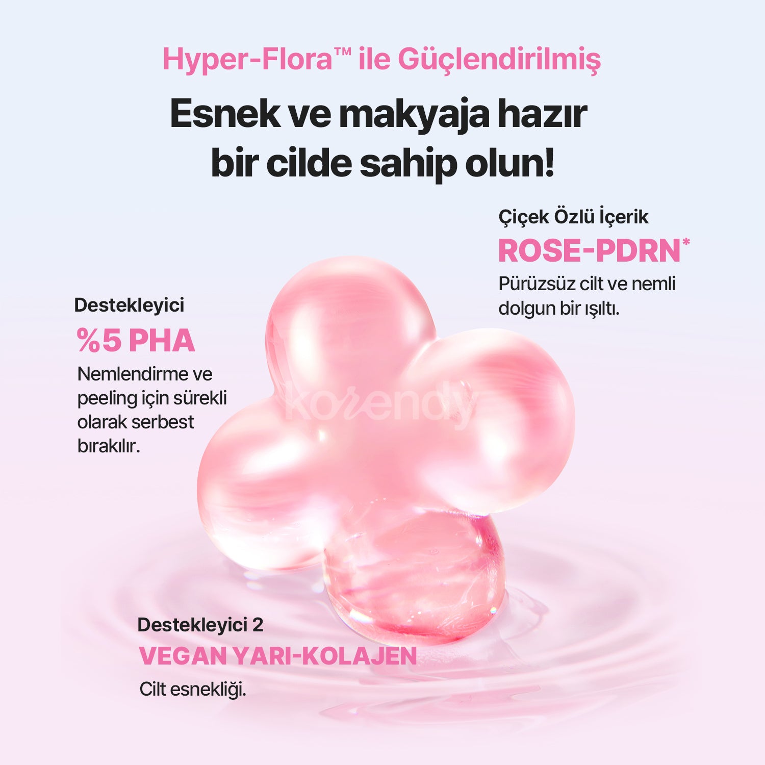 Mamonde - Flora Glow Rose Sleeping Mask (Pürüzsüzlük Koruyucu ve Parlatıcı %5 PHA & Gül PDRN İçeren Jel Uyku Maskesi) 80ml (Sepette %15 ~ %30 Lansman İndirimli)