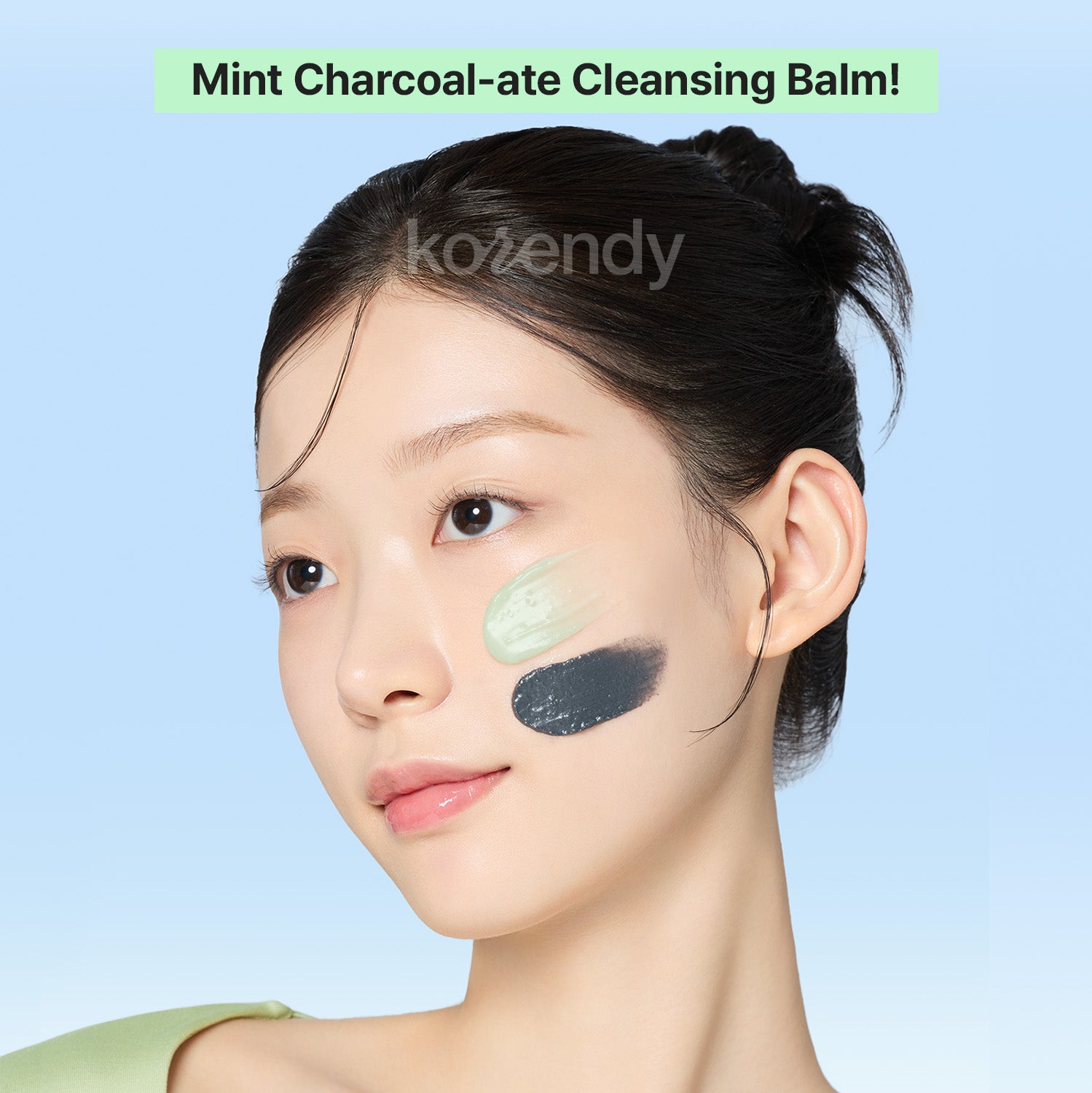 Mamonde - Amazing Deep Mint Charcoal-ate Cleansing Balm (Siyah Nokta ve Gözenek Arındırıcı Nane, Kil & Kömürlü Temizleyici Balm) 90ml (Sepette %15 ~ %30 Lansman İndirimli)