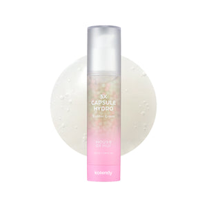 House of Hur - 3X Capsule Hydro Booster Cream (Üç Ürünü Tek Adımda Sunan Hibiskus Kolajenli Nemlendirici Krem & Makyaj Bazı) 50ml