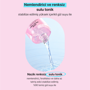 Mamonde - Flora Glow Rose Water Toner (%90 Gül Sulu ve Gül Peptitli Tonik) 300ml