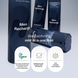 Mamonde - Men Recharging All In One Fluid (Tıraş Sonrası Nemlendirici 3'ü Bir Arada Erkek Bakım Ürünü) 180ml