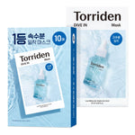 Torriden - DIVE IN Low Molecular Hyaluronic Acid Mask Pack (5 Tip Mikro Hyaluronik Asitli Nem Bombası Yaprak Maske) 10'LU PAKET