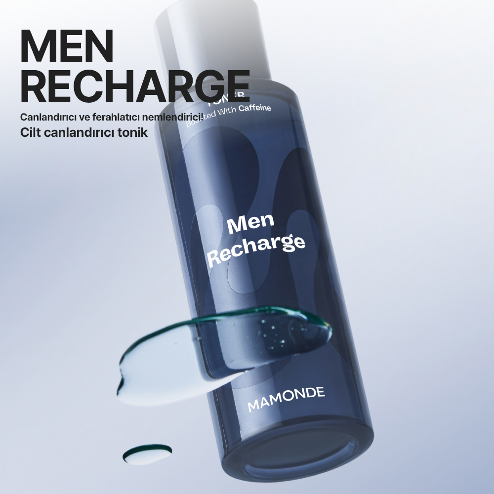 Mamonde - Men Recharging Toner (Tıraş Sonrası Nemlendirici Canlandırıcı Erkek Bakım Toniği) 180ml