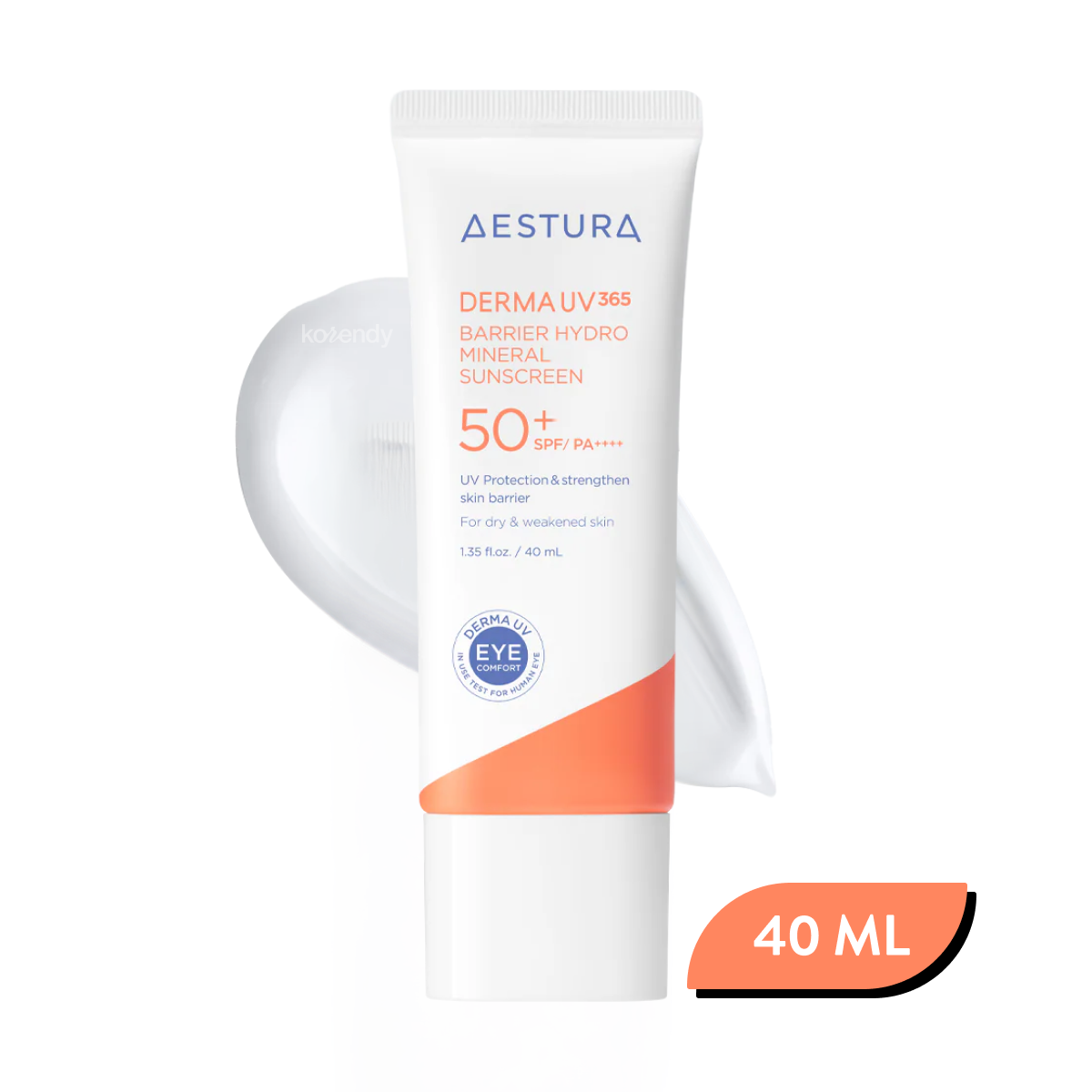 AESTURA - Derma UV365 Hydro Mineral Sunscreen SPF50+ PA++++ (Nemlendirici Besleyici Seramid ve Çinko Oksitli Güneş Kremi) (%15-%30 Lansman İndirimi)