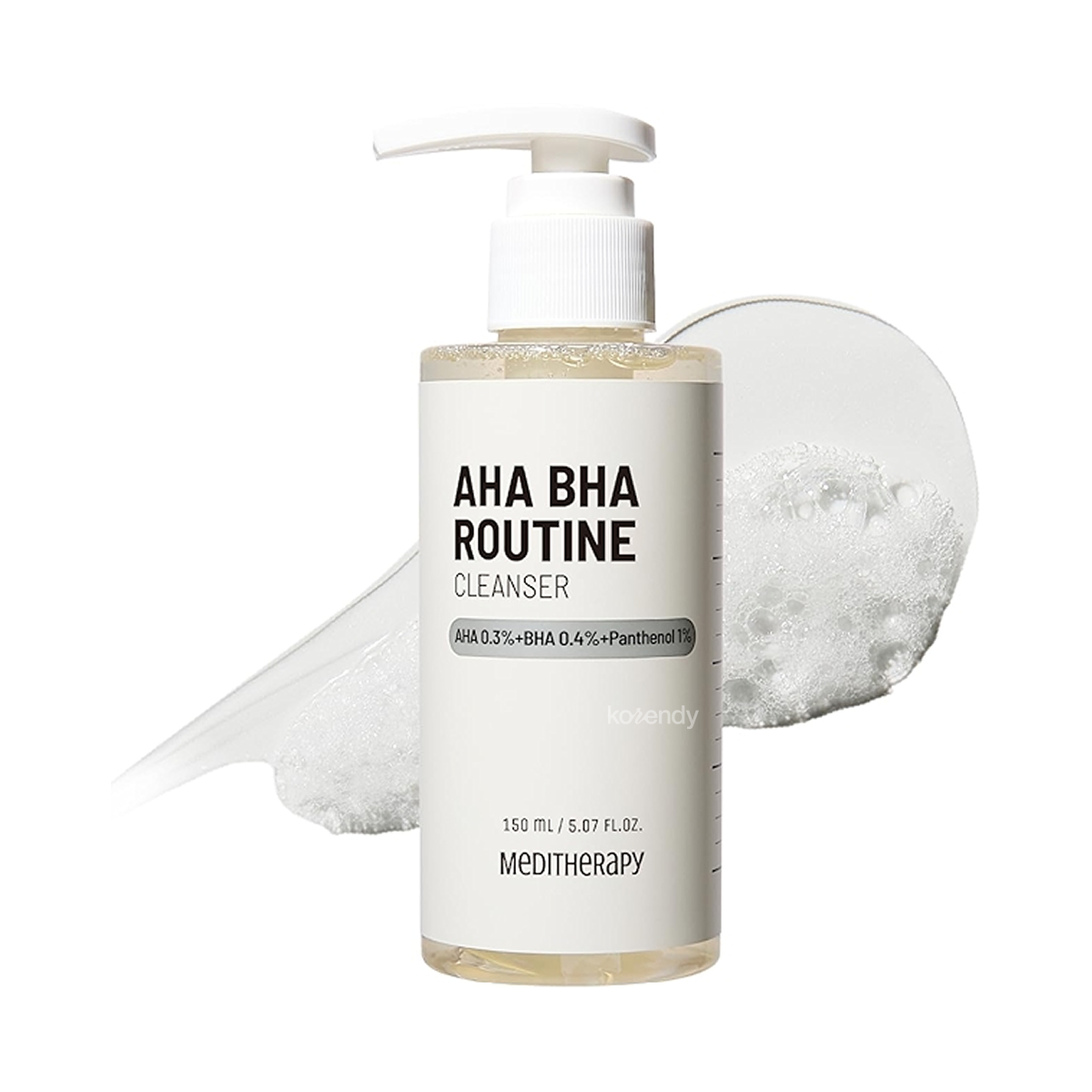 Meditherapy - AHA BHA Routine Cleanser (Bariyer Destekleyici Arındırıcı AHA/BHA ve D-Panthenol İçeren Jel Temizleyici) 150ml (%15-%30 Lansman İndirimi)