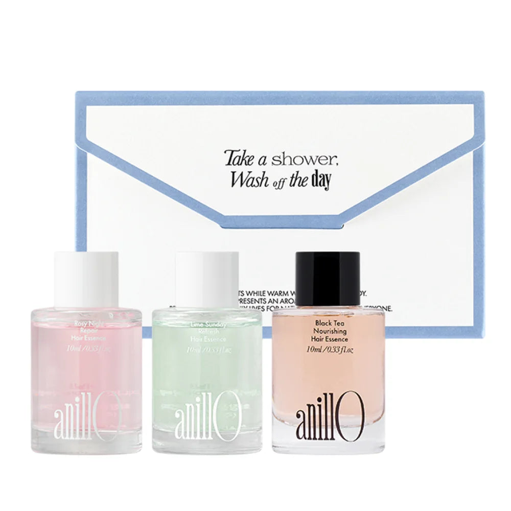 Anillo - Hair Essence Trio Set (3 x 10ml) (Üç Farklı Koku ve Bakım Sunan Mini Saç Esansı Keşif Seti)