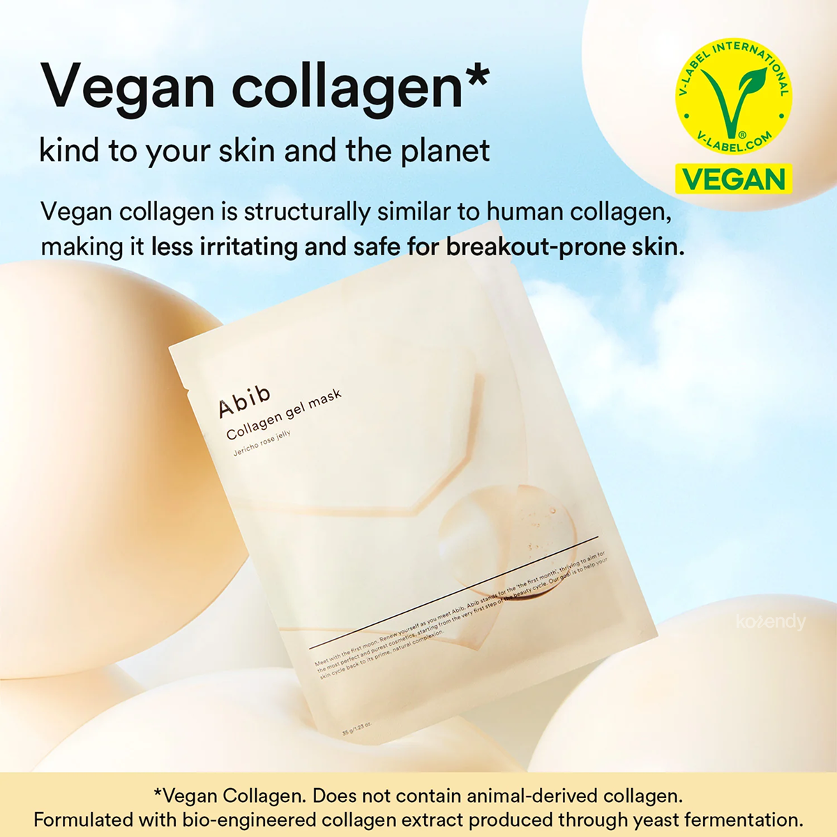 Abib - Collagen Gel Mask Jericho Rose Jelly (Elastikiyet Koruyucu Vegan Kolajen ve Diriliş Bitkisi Özlü Jel Maske) 35g (%15-%30 Lansman İndirimi)