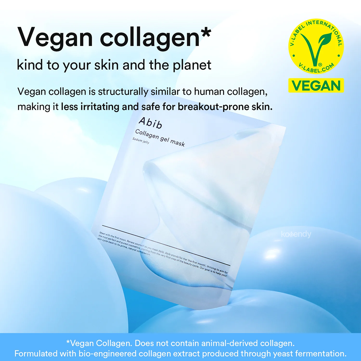 Abib - Collagen Gel Mask Sedum Jelly (Vegan Kolajen ve Sekiz Tip Hyaluronik Asit İçeren Yoğun Nem Maskesi) 35g (%15-%30 Lansman İndirimi)