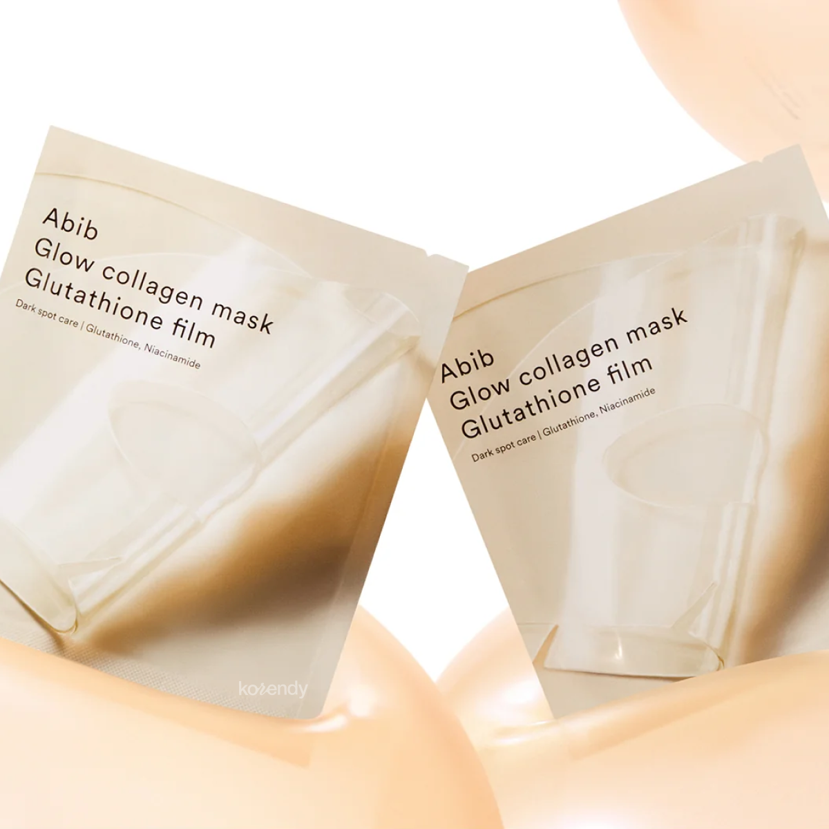 Abib - Glow Collagen Mask Glutathione Film (Parlatıcı Glutatyon, Niacinamide ve Kolajenli Hidrojel Maske) 38g (%15-%30 Lansman İndirimi)