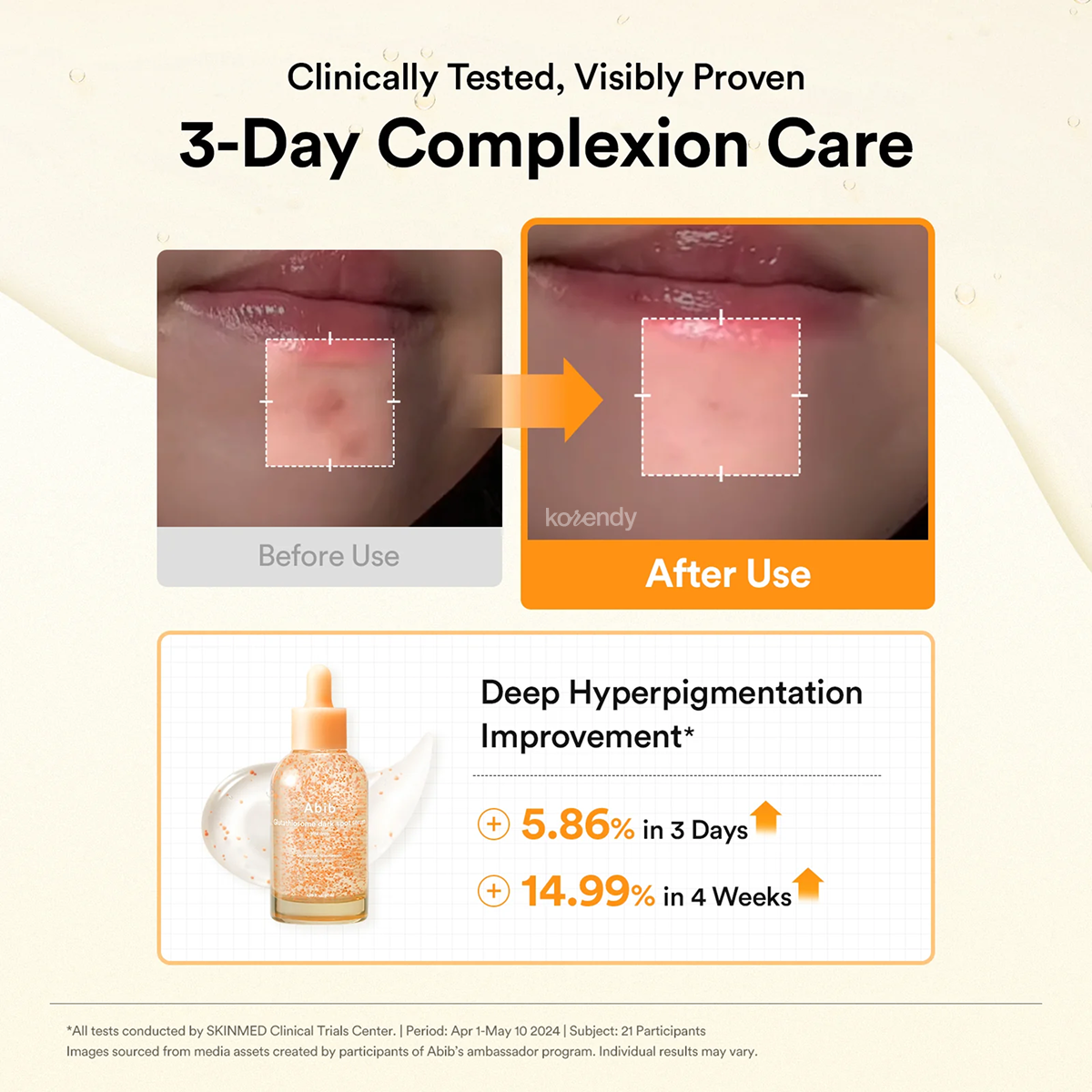 Abib - Glutathiosome Dark Spot Serum Vita Drop (Koyu Leke Görünümü Önleyici Glutathiosome ve C Vitaminli Serum
) 50ml (%15-%30 Lansman İndirimi)