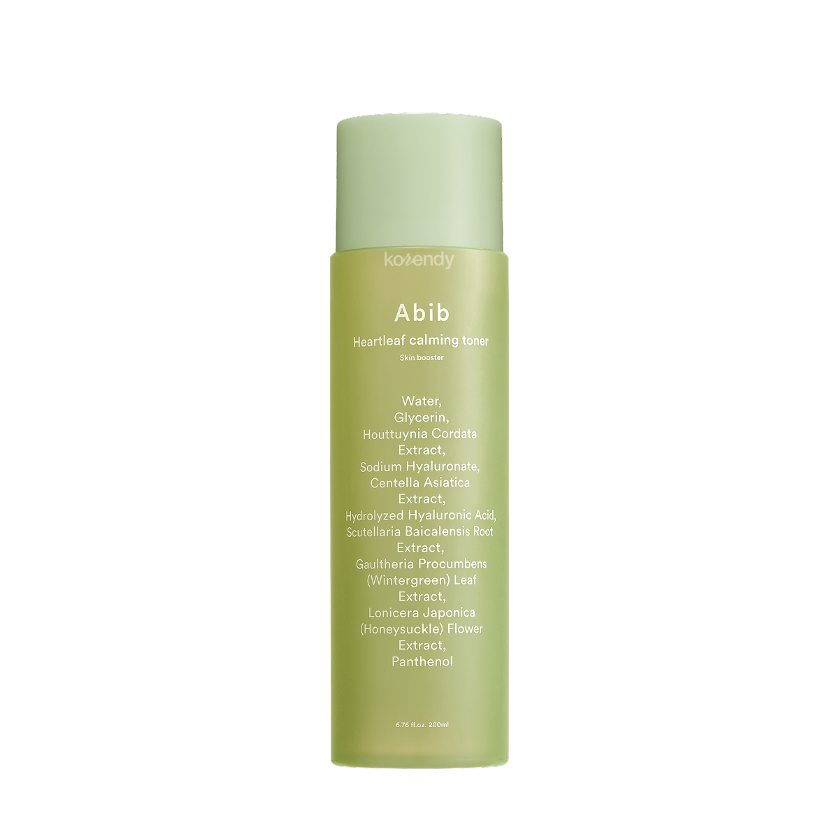 Abib - Heartleaf Calming Toner Skin Booster (Nemlendirici ve Dengeleyici Kalp Yaprağı ve Hyaluronik Asitli Tonik) 200ml