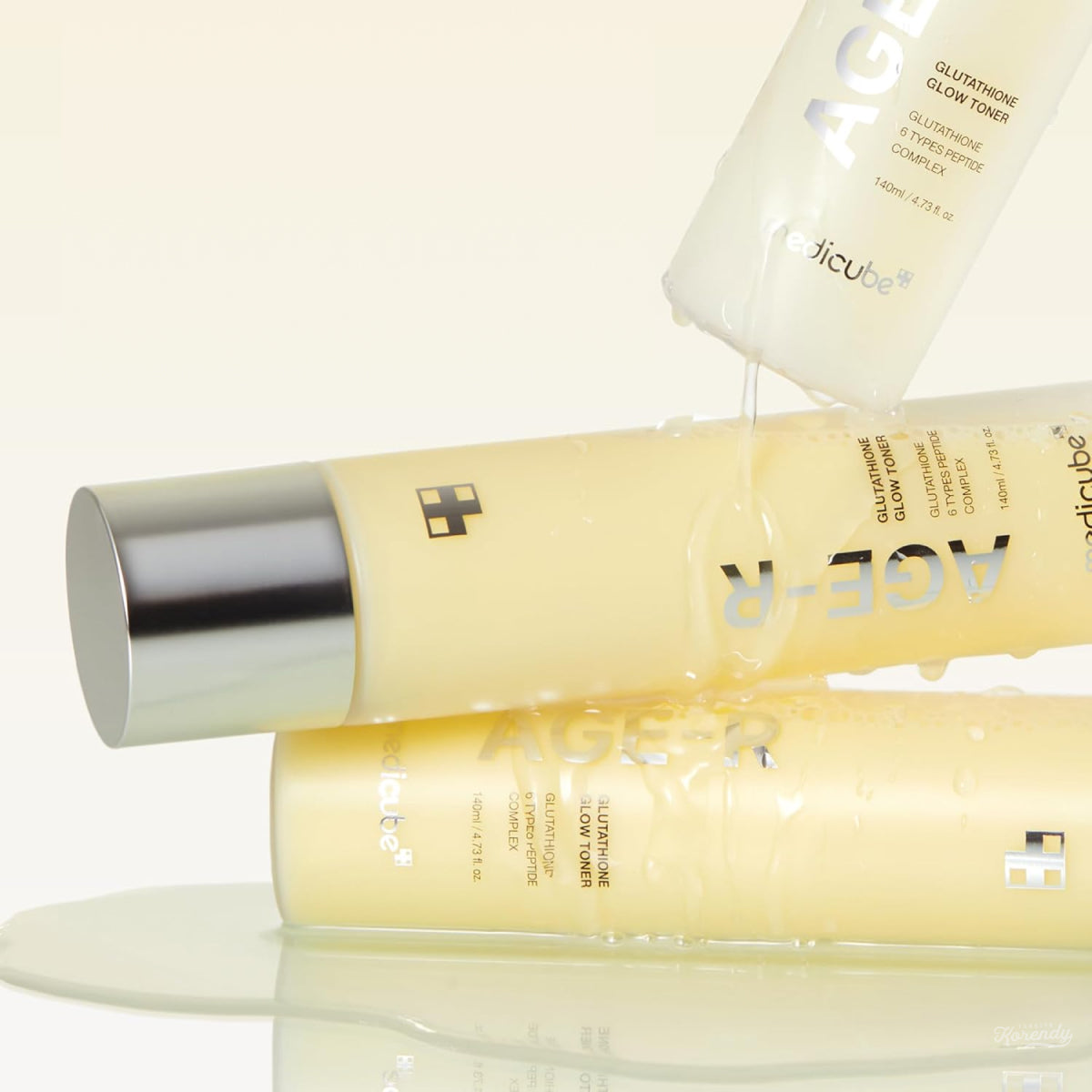 Medicube - Age-R Glutathione Glow Toner (Koyu Leke Karşıtı ve Parlatıcı Çift Katmanlı Glutatyonlu Tonik) 140ml