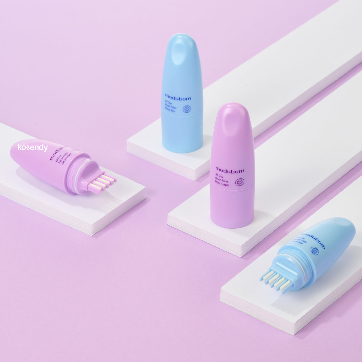 modubom - All Day Brush Fixer (Tarağa ve Spreylemeye Gerek Bıraktırmayan Proteinli Mat ve Nemlendirici Dokuda Saç Sabitleyici)