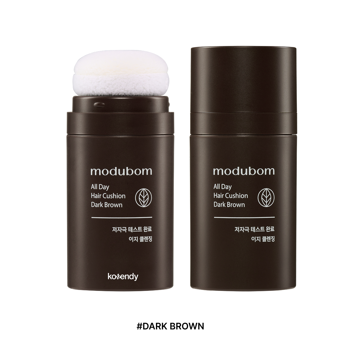 modubom - All Day Hair Cushion  (Seyrek Alanları Kapatan Saç Dökülmesi Önleyici Siyah Susamlı Kapatıcı Saç Pudrası)