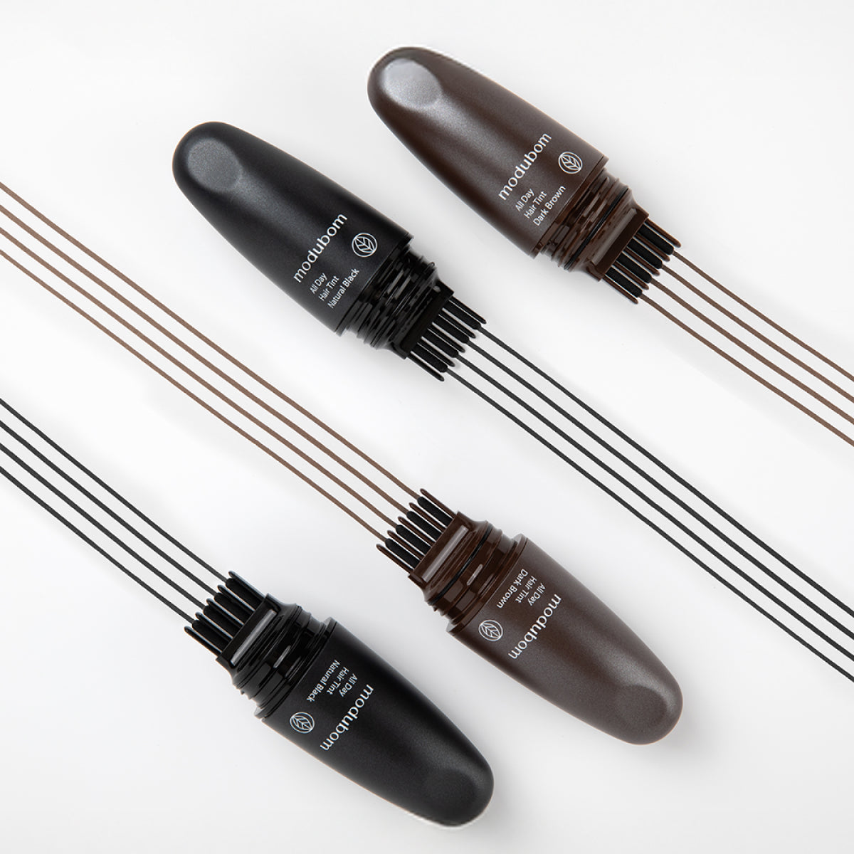 modubom - All Day Hair Tint (Gri Saç Kapatıcı ve Saç Dökülmesi Önleyici Siyah Pirinçli Kapatıcı Saç Tinti)