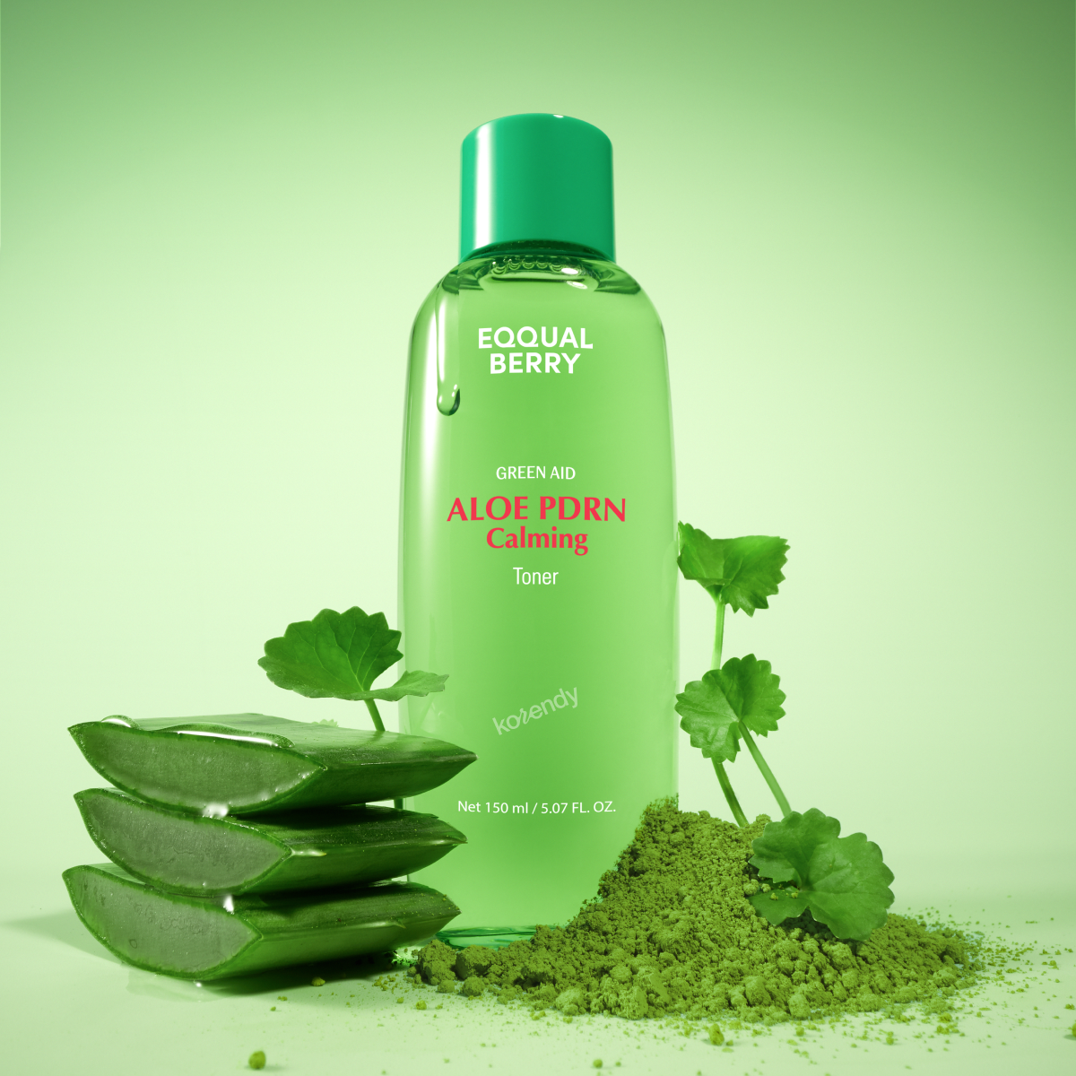 Eqqualberry - Aloe PDRN Calming Toner (Bariyer Destekleyici Kuruluk Kaynaklı Kızarıklık ve Stres Karşıtı  %60 Aloe Vera Suyu ve PDRN İçeren Tonik) 150ml (Sepette %15 ~ %30 Lansman İndirimli)