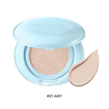 Amuse - Airy Pore Cover Cushion (Uzun Süre Kalıcı Gözenek Blurlayıcı Mat Bitişli Peptitli Cushion) 15g (%50 İndirimli)