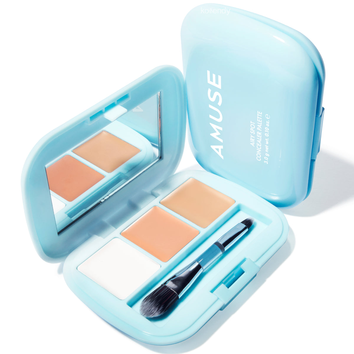 Amuse - Airy Spot Concealer Palette (Uzun Süre Kalıcı Leke ve Koyu Halka Kapatıcı 9 Çeşit Peptitli Aydınlatıcı Palet) (%25 Lansman İndirimi)