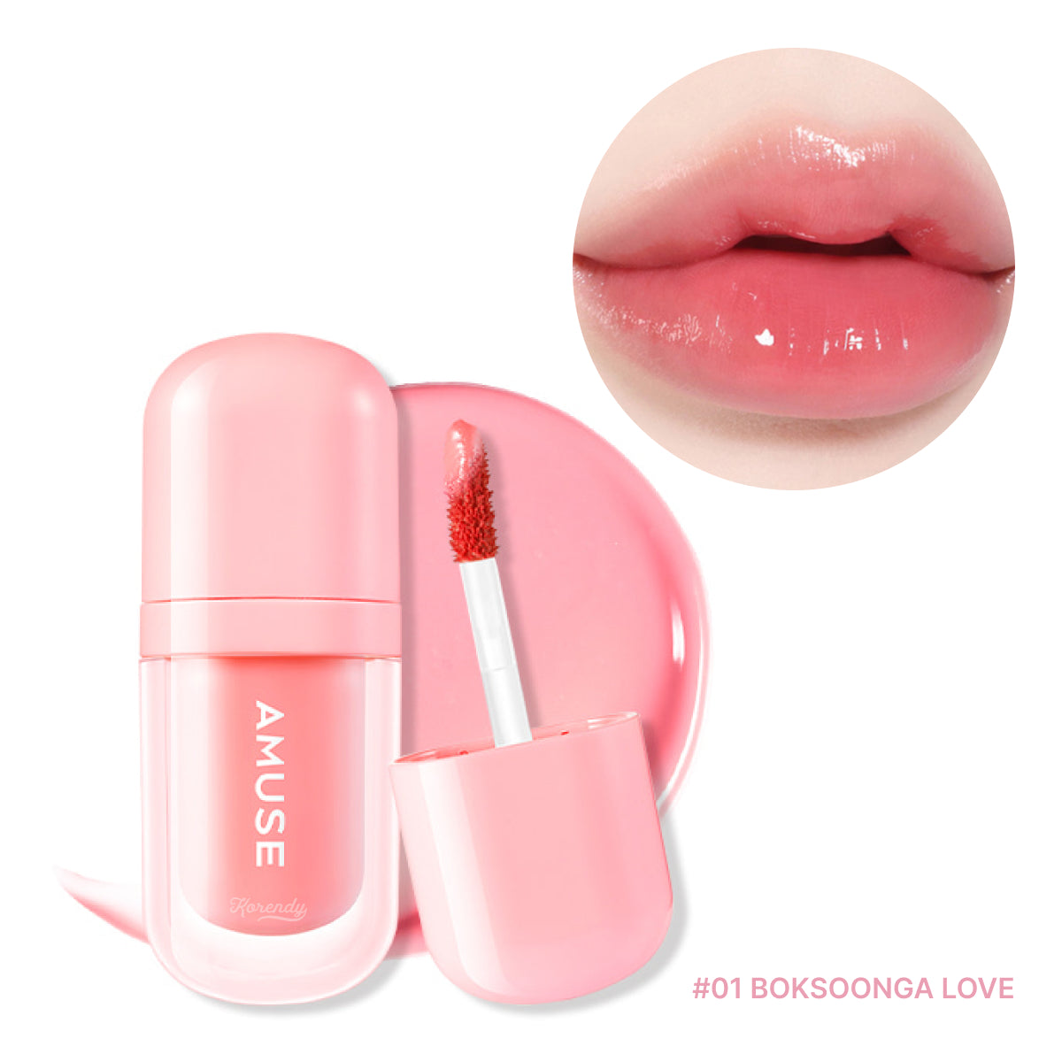 Amuse - Bebe Tint (Meyve Özlü Dolgunlaştırıcı ve Besleyici Yağlı Tint) 3.8gr (Sepette %30)