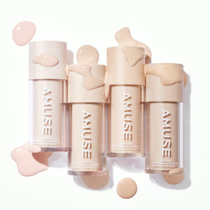 Amuse - Dew Wear Foundation (Kalıcı Parlaklık Etkisi Sunan Doğal Kapatıcı Fondöten) 35ml