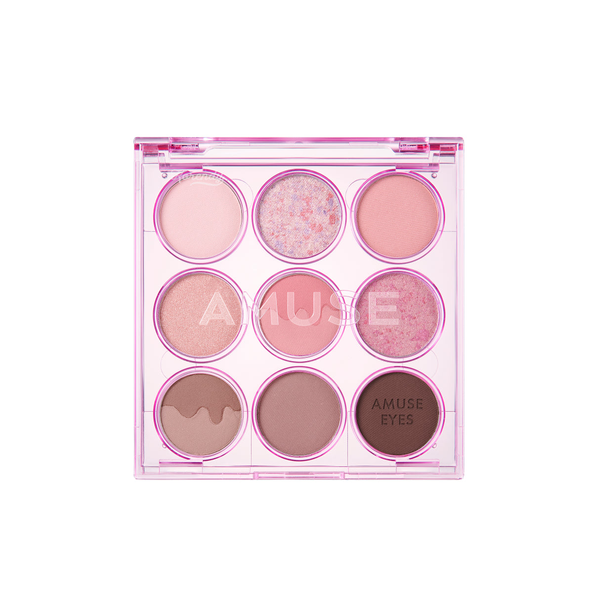 Amuse - Eye Vegan COLOR Palette (Cilt Tonuna Uyumlu Doğal İpeksi Far Paleti) 0.6 x 9g