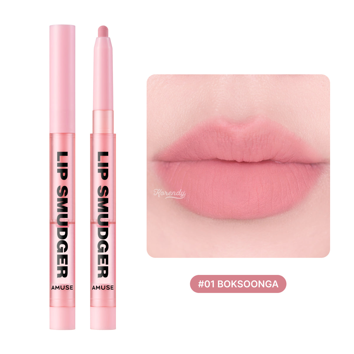 Amuse - Lip Smudger (Dolgun Görünüm Sağlayan Dudak Kalemi) 0.5gr (Sepette %30)