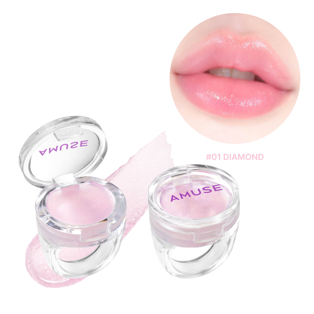 Amuse - Ring Balm (Peptitli ve Pantenollü Nemlendirici ve Parlatıcı Yüzük Lip Balm) (%50 İndirimli)