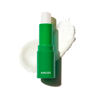 Amuse - Vegan Green Lip Balm (Hyaluronik Asit ve Bitkisel Nemlendirici, Besleyici Dudak Balmı)