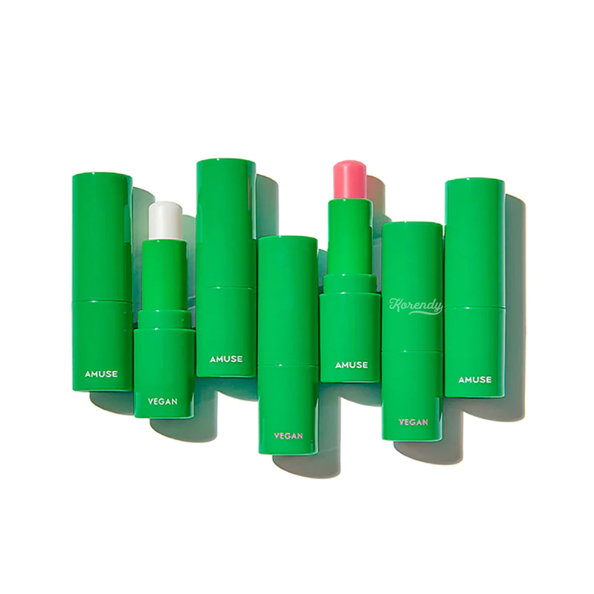 Amuse - Vegan Green Lip Balm (Hyaluronik Asit ve Bitkisel Nemlendirici, Besleyici Dudak Balmı)