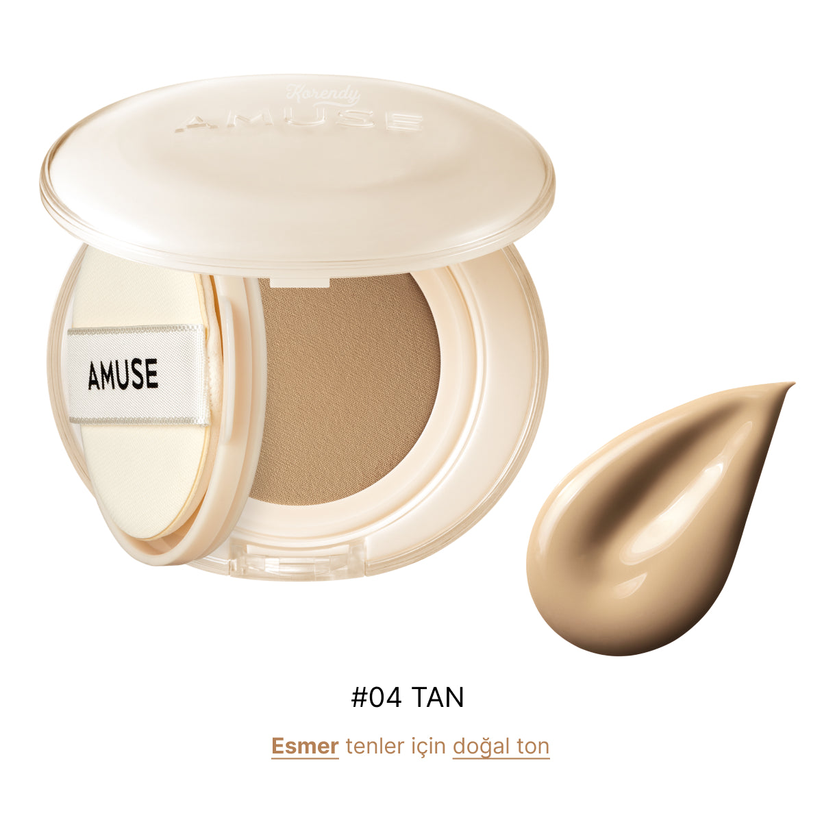Amuse - Dew Jelly Master Cushion SPF 38 PA+++ (Huş Suyu ve Pantenollü Gözenek Kapatıcı Parlaklaştırıcı Cushion) 15g