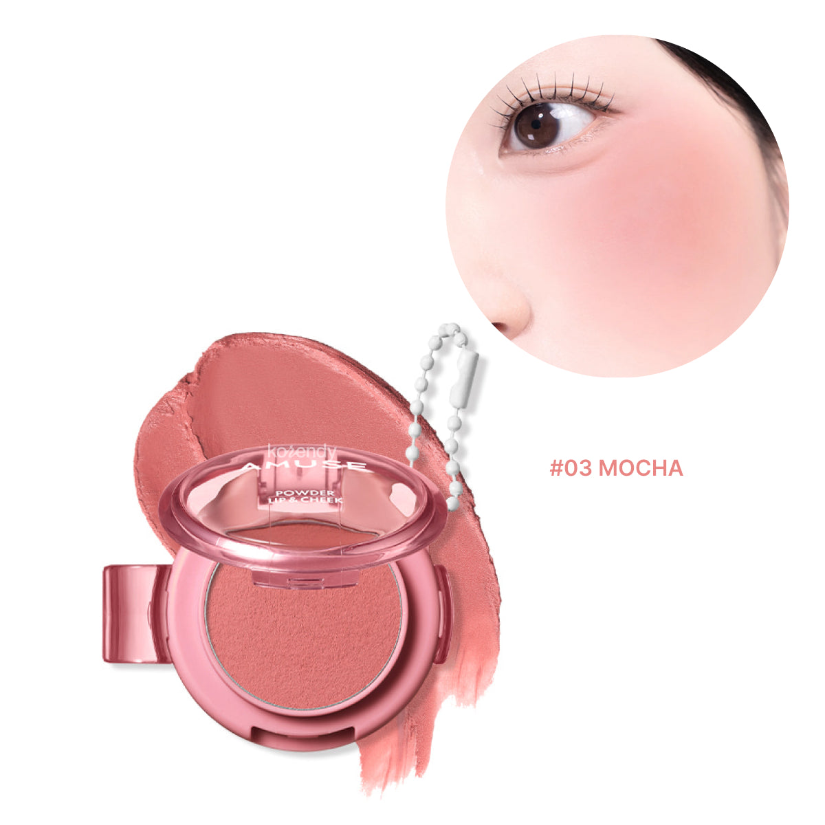 Amuse - Powder Lip & Cheek (Kadifemsi Besleyici Dudak ve Yanak Ürünü) 4g (%40 Tanıtım indirimli)