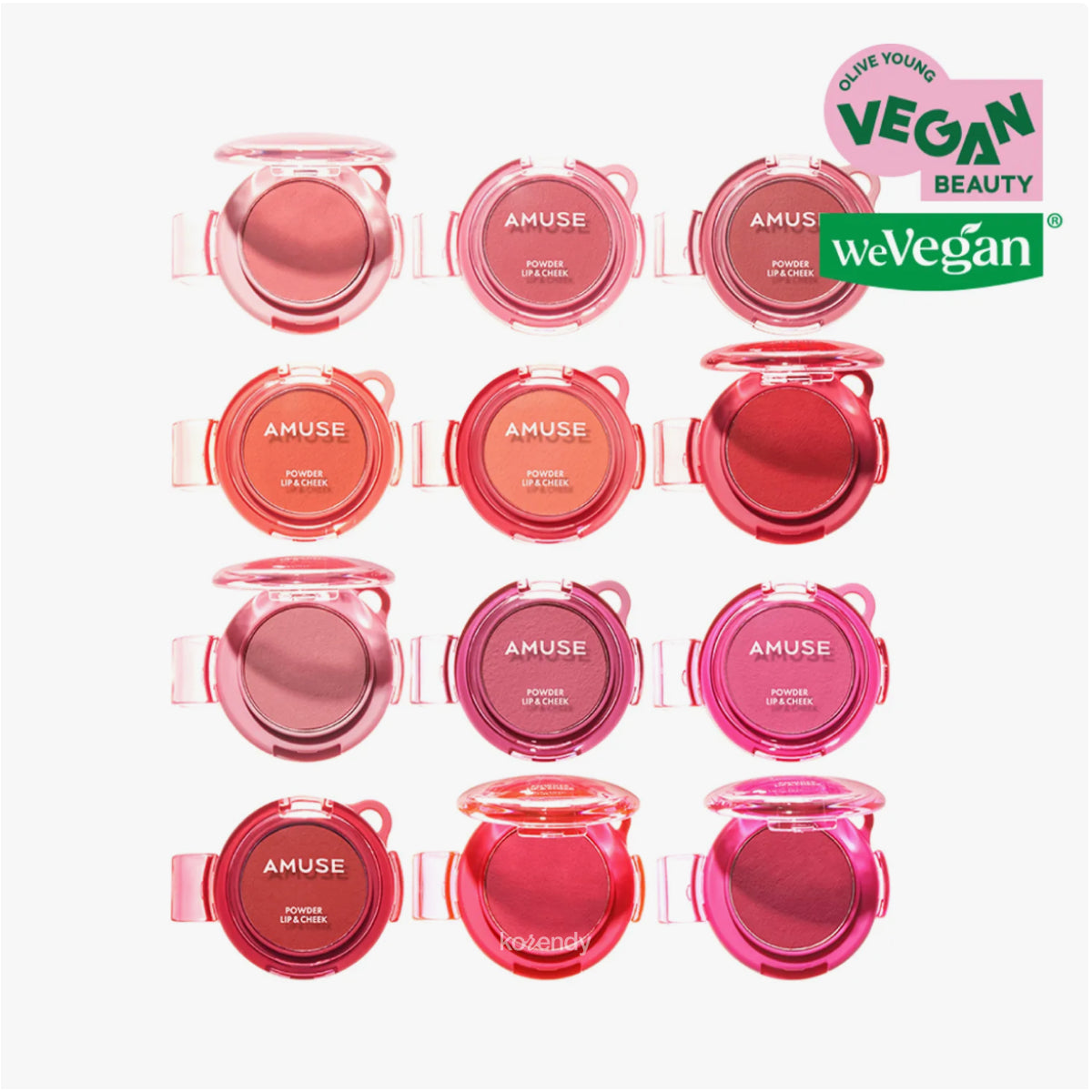 Amuse - Powder Lip & Cheek (Kadifemsi Besleyici Dudak ve Yanak Ürünü) 4g (%50 İndirimli)