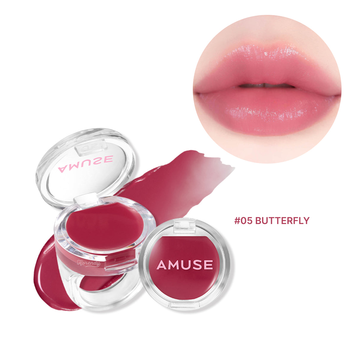 Amuse - Ring Balm (Peptitli ve Pantenollü Nemlendirici ve Parlatıcı Yüzük Lip Balm)