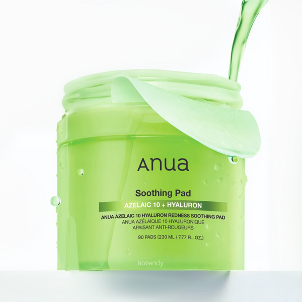 Anua - Azelaic 10 Hyaluron Redness Soothing Pad (Kuruluk Kaynaklı Kızarıklık Karşıtı Azelaik Asit ve 7 Cica Kompleksli Tonik Pad) 230ml
