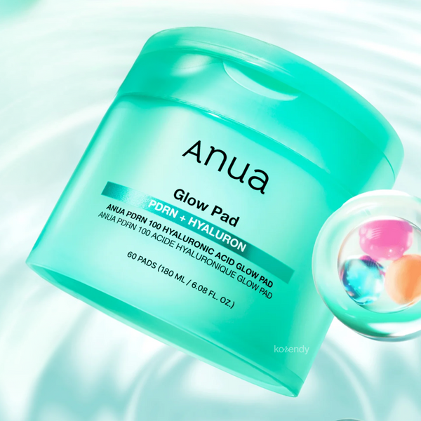 Anua - PDRN 100 Hyaluronic Acid Glow Pad (Parlatıcı ve Elastikiyet Koruyucu Somon PDRN ve 7D Kolajenli Tonik Ped) 180ml