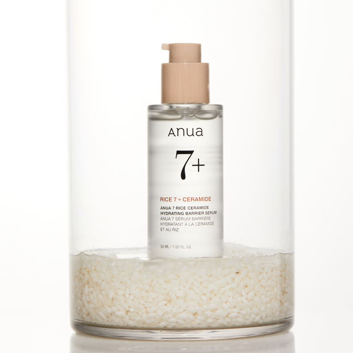 Anua - 7 Rice Ceramide Hydrating Barrier Serum ürün görseli (kış cilt bakımı için seramid bariyer serumu)
